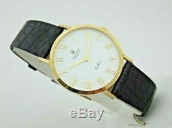 Rolex Cellini 18 kt gold ref 4112/8 box & papers full set Never Polished Top