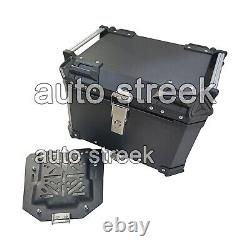 Royal Enfield Himalayan 411cc BS6 Aluminium Pannier Luggage Top Box Matt Black