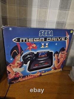 ## SEGA Mega Drive 2 Console ALADDIN Set Boxed Top##