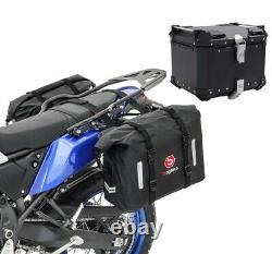 Saddlebags Set for BMW G 650 GS / Sertao + Alu top box WP8