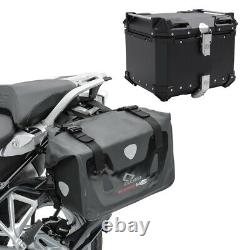 Saddlebags Set for BMW R 850 R + Alu top box RX80