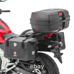 Saddlebags Set for Kawasaki Ninja 650 / 400 / 300 + top box TP8