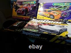Scalextric Top Gear Powerlaps powerslide and bash and crash Box Sets