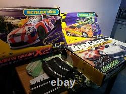 Scalextric Top Gear Powerlaps powerslide and bash and crash Box Sets