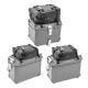 Set 3x Pannier Lid Bag For Aluminium Side Cases / Top Boxes Bagtecs Kh3