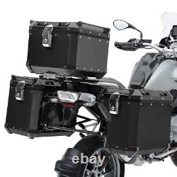 Set Alu Panniers+ Top Box+ Rack for BMW R 1250 GS 19-22 Bagtecs ADX130B ET18