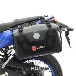 Set Motorcycle Saddlebags RB25 + Top Box XB45 45L Bagtecs waterproof