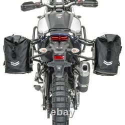 Set Motorcycle Saddlebags WP8 + Top Box XB45 45L Bagtecs waterproof