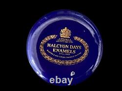 Set Of 3 Halcyon Days Enamel Boxes Jewel House Tower Of London Screw Top