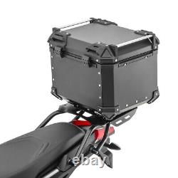 Set Top Case + Rear Rack for Aprilia Tuareg 660 2022 Bagtecs Top Box XB45 black