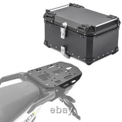 Set Top Case + Rear Rack for Husqvarna Norden 901 21-22 Top Box XB65 black