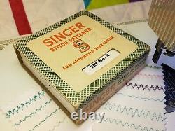 Singer Stitch Patterns for Automatic ZigZagger Boxed Cams Set No 4 Yellow Top