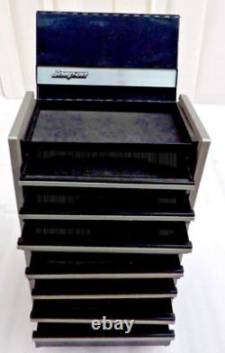 Snap-On Micro Tool Box Bottom & Top Chest Set Mini Black