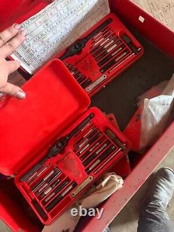Snap On Tool Boxes- Roll Cab & Top Boxes Inc Range Of Tools And Tap And Die Sets