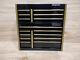 Snap-on Mini Chest Tool Box Miniature Black + Gold Mall Top And Bottom Set