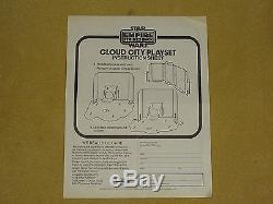 Star Wars Vintage Cloud City Playset #1 Lose Komplett Mit Box Top Zustand