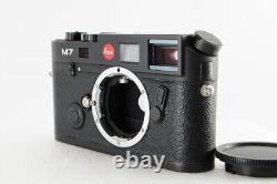 TOP MINT SET LEICA M7 0.72 Black in BOX + Summicron-M 50mm f2 From Japan 38