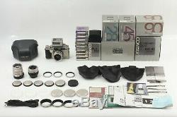 TOP MINT Set in Box CONTAX G2 with 28mm, 45mm, 90mm, TLA200 from Japan #204