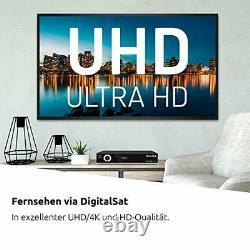Technibox UHD S TV set-top box Satellite 4K Ultra HD Black