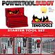 Teng Tools Tc806sv 8 Series 6 Drawer Top Tool Box Storage Chest + Tt0140s Kit