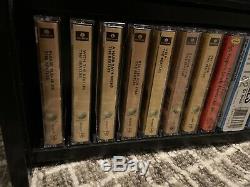 The BEATLES DELUXE BOX SET 16 CASSETTE Wooden Roll Top Collection Apple C4