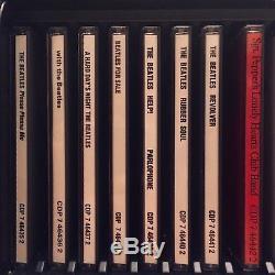 The Beatles 16 CD Complete Set Wood Bread Box Roll Top Collection Albums with Book