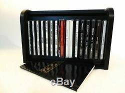 The Beatles Box Set- Full Album Series CD Box Set & Booklet Black Roll Top Case