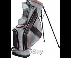 Top Flite Golf XL Women's Complete Bag Box Set Right Hand Gray Pink Ladies NEW