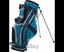 Top Flite Golf XL Women's Complete Box Club Set Ladies Teal Blue LEFT HANDED