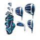 Top Flite Golf Xl Women's Complete Box Club Set Right Hand Ladies Teal Blue New