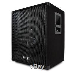 Top Ibiza Cube 1812 2.1 Aktiv Pa Dj Lautsprecher Box System Subwoofer Sound Set