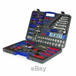 Top Kit Home Tools Household Set Screwdrivers Plier Sockets Spanner Wrench 139PC