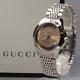 Top Mint Box Gucci Timeless Ya1264107 126.4 Date Brown Dial Quartz Menws Watch