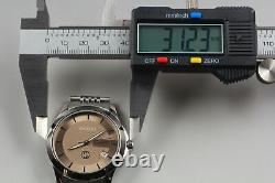 Top MINT Box GUCCI TIMELESS YA1264107 126.4 Date Brown Dial Quartz Menws Watch