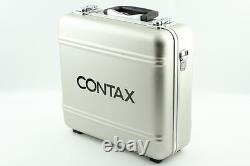 Top MINT Contax Aluminum Trunk Camera Hard Case Box + Key From JAPAN