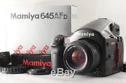 Top MINT in BoxMamiya 645 AFD with Auto Focus 80mm f2.8 Lens Set From JAPAN #335