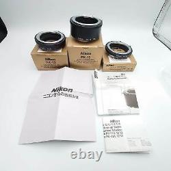 Top Mint Nikon AUTO EXTENSION RING PK-11A PK-12 PK-13 Set for F From JAPAN