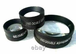 Top Quality Double Aspherical lens set with Wooden Box