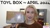 Toyl Box April 2024 Beauty Subscription Box Unboxing U0026 Discount Code