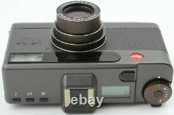 Uncommon Top Mint in Box Leica minilux Zoom Black Camera BOGNER Set Case Japan