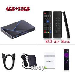 V56 Android12 Smart TV Box RK3566 Quad-Core 4K 2.4G/5G Wifi BT4.0 1000M LAN 8GB