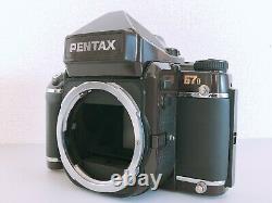 VERY RAREFull SetTOP MINT in BoxPENTAX 67 II 61 Limited from JAPAN #45