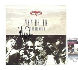 Van Halen Signed Top Of The World Vinyl Box Set Michael Anthony