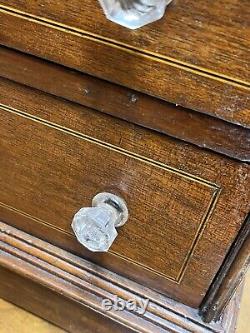 Victorian set Of table top drawers. Make Great Jewellery Box