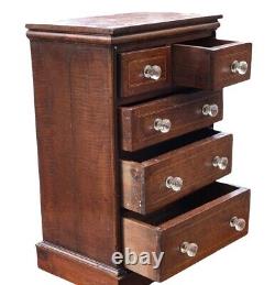 Victorian set Of table top drawers. Make Great Jewellery Box