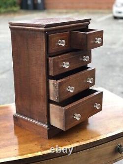 Victorian set Of table top drawers. Make Great Jewellery Box