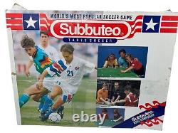 Vintage Subbuteo USA World Champion v Germany Boxed Table Top Soccer Game Set