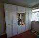 White Modular Wardrobe Set With Draws And Top Boxes Easily Separated Six Units