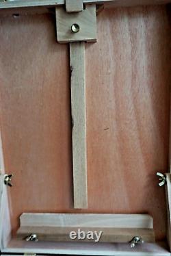 Wooden Table Top Easel for Art. Complete Mixed Media Box Easel Set For Artists