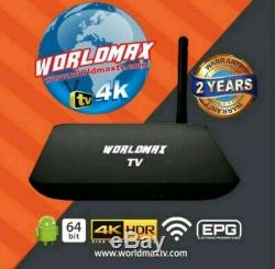 Worldmax 4k Tv Meet The World Max Tv Hd Set-top Box Latest Model